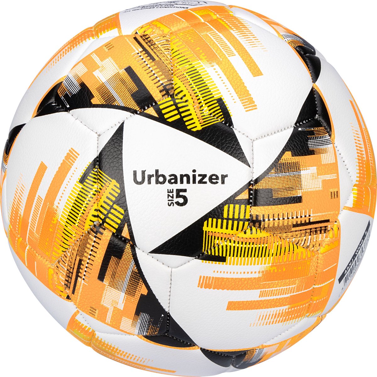 Pallone da calcio Avento - urbanizer - arancione - misura 5 - ø ca. 22cm