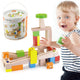 Vigatoys viga toys knikkerbaan bouwpakket 49-delig