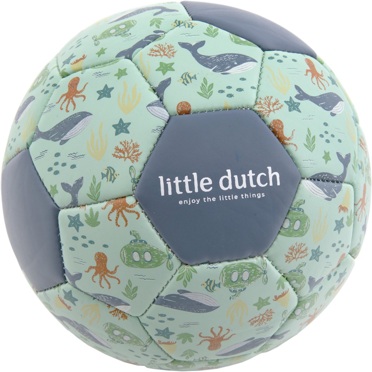 Rubo toys little dutch ocean world mini bal onopgeblazen (2016159)