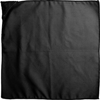 Kangaro whiteboard eraser - cloth 30x30cm - black - magnetic