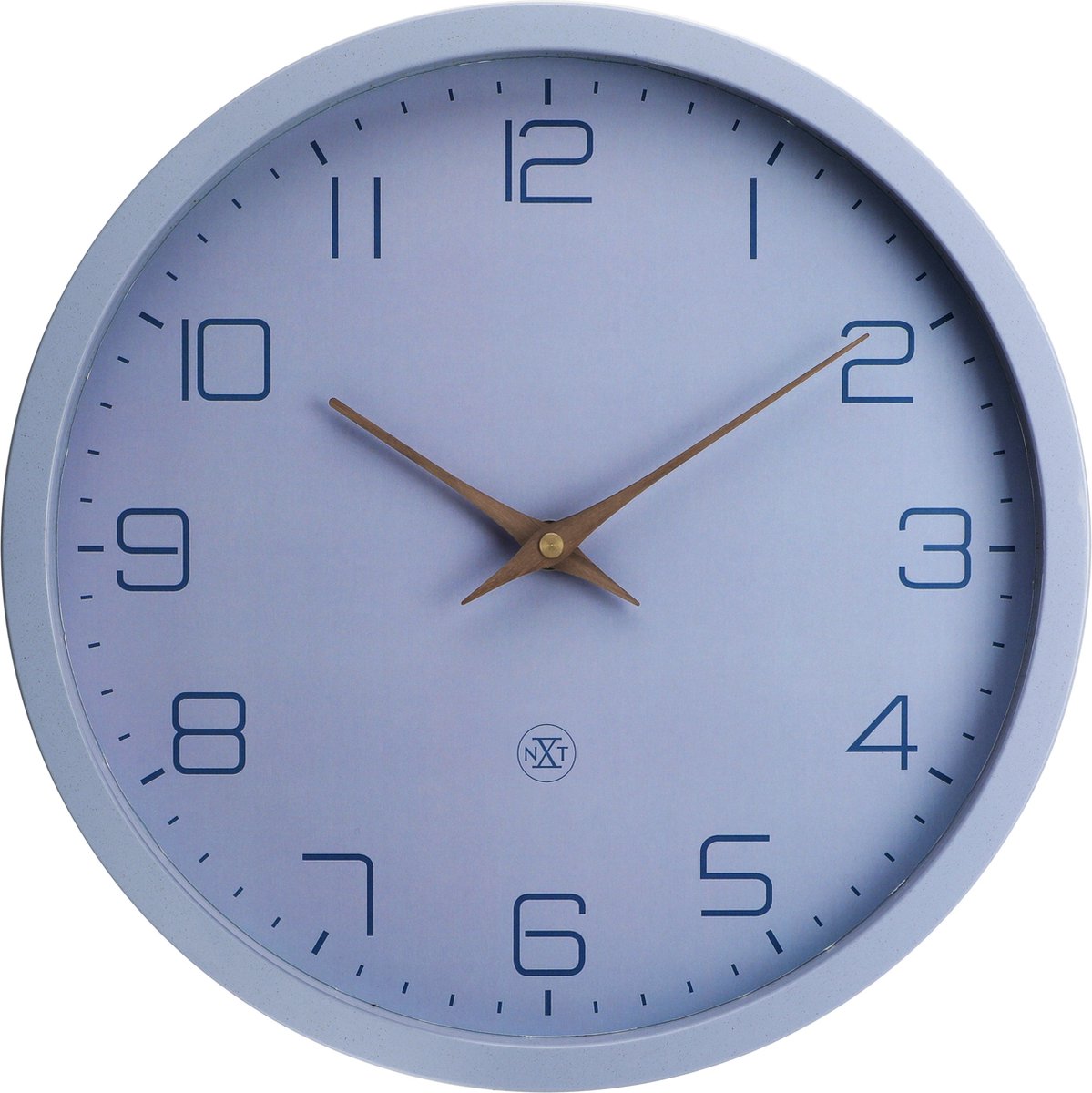 Nexttime nxt eco – orologio da parete – 30 cm – carta bioplastica – nero – silenzioso