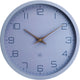 Nexttime nxt eco – orologio da parete – 30 cm – carta bioplastica – nero – silenzioso