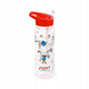 Pippi Langkous Botella de agua Ecozen 550 ml de paja