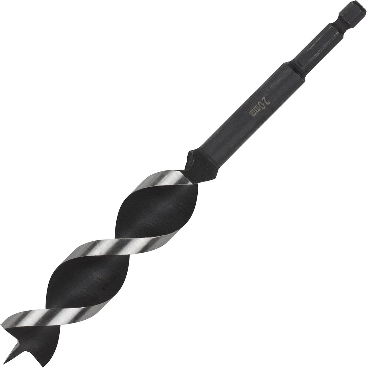 Wolfcraft - taladro serpiente 20mm para vigas de madera - 165mm - taladro para madera con mango hexagonal - hexagonal - taladro para madera - 7138000