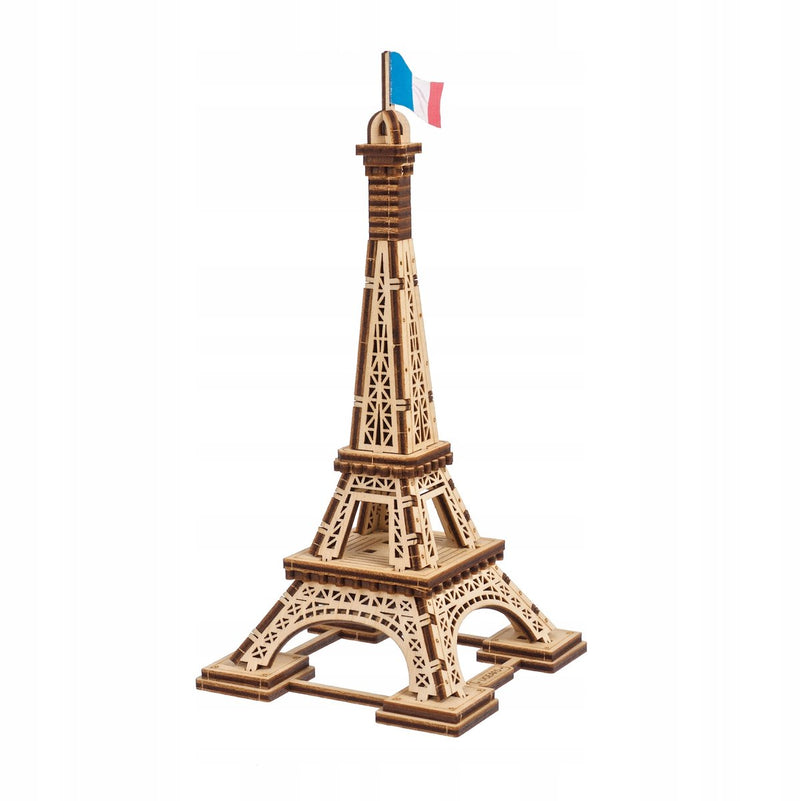 Modello 3D in legno di Ugears - Torre Eiffel