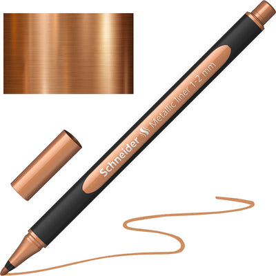 Pennarello Schneider per strumenti da scrittura Schneider - rivestimento metallico - paint-it 020 - larghezza tratto 1-2 mm - rame metallico - s-ml02001102