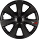 Carpoint wieldoppen vr carbon 15 inch abs zwart set van 4