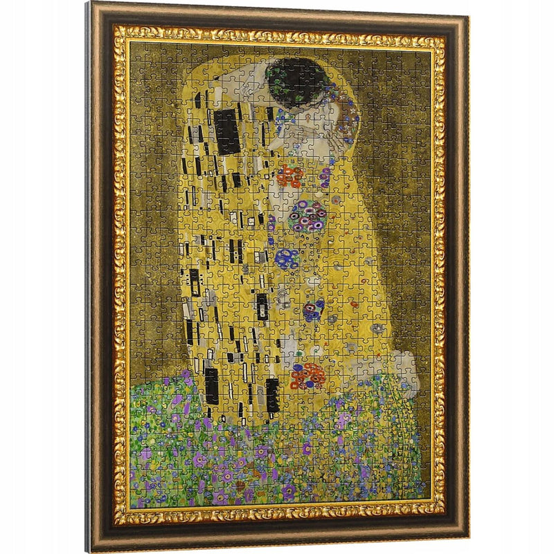 Trefl puzzlerama 500 pezzi: Il bacio di Gustav Klimt - incorniciato
