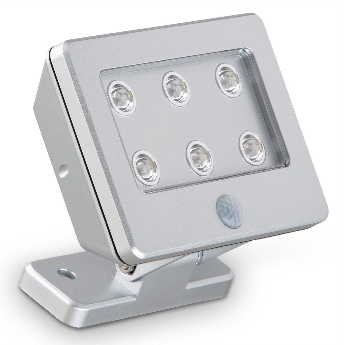 Briloner - kollig - led outdoor wall lamp with motion detector, lero outdoor, leds 2.88w, silver