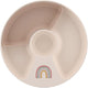 Mepal mio vakjesbord - magnetronbestendig - antislip - met uitneembaar compartiment - sunshine rainbow