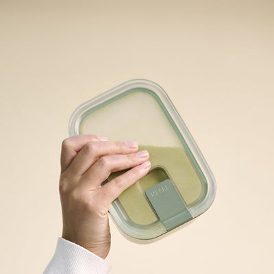 Scatola di pulizia del vetro mepal Easyclip Nordic Sage 1500 ml