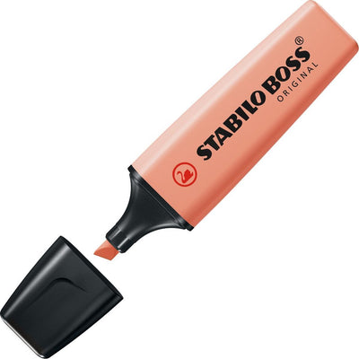 Stabilo boss original pastel - resaltador - melocotón cremoso - por pieza