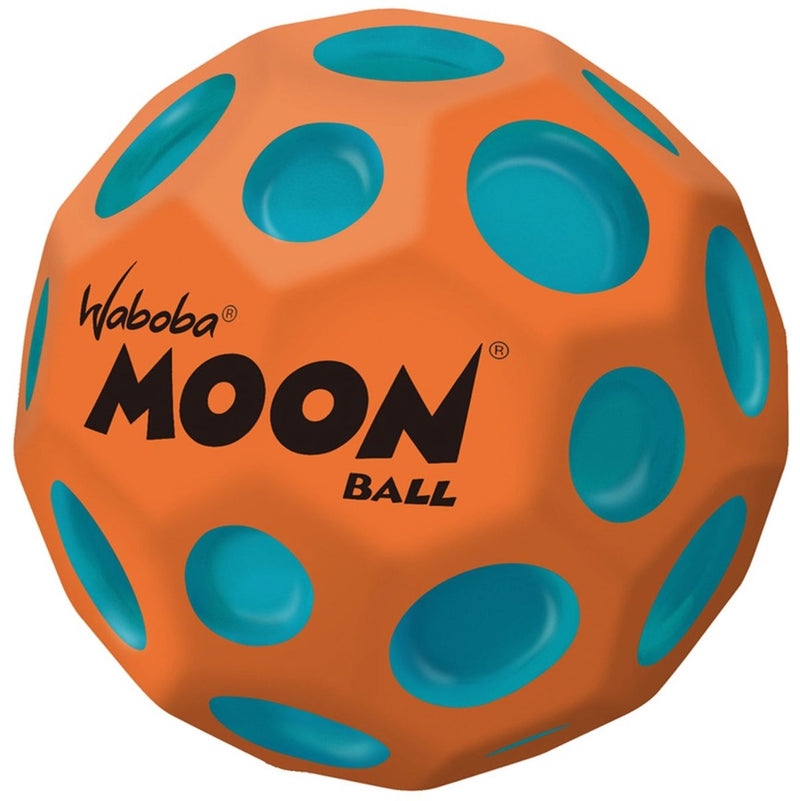 Waboba pelota que rebota juguete bola lunar marciana hiper naranja 63 mm.