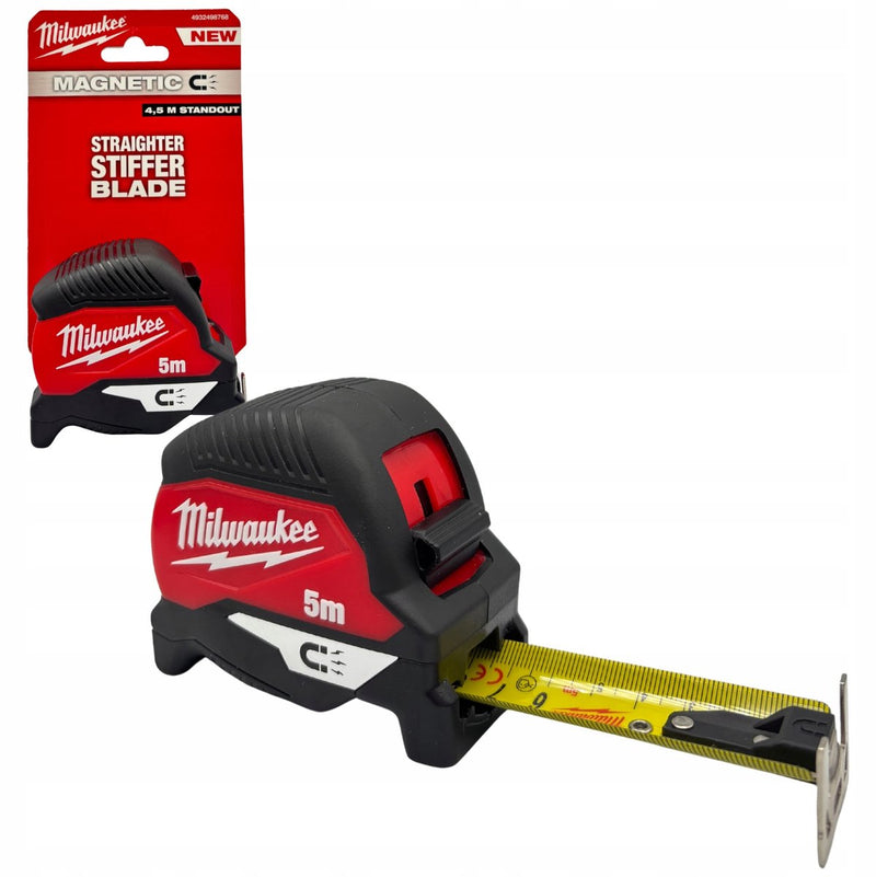 Cinta métrica de Milwaukee | gen iii | magnético | 5m x 30mm - 4932498768