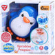 Gioca a vasca da bagno spaziando pinguin