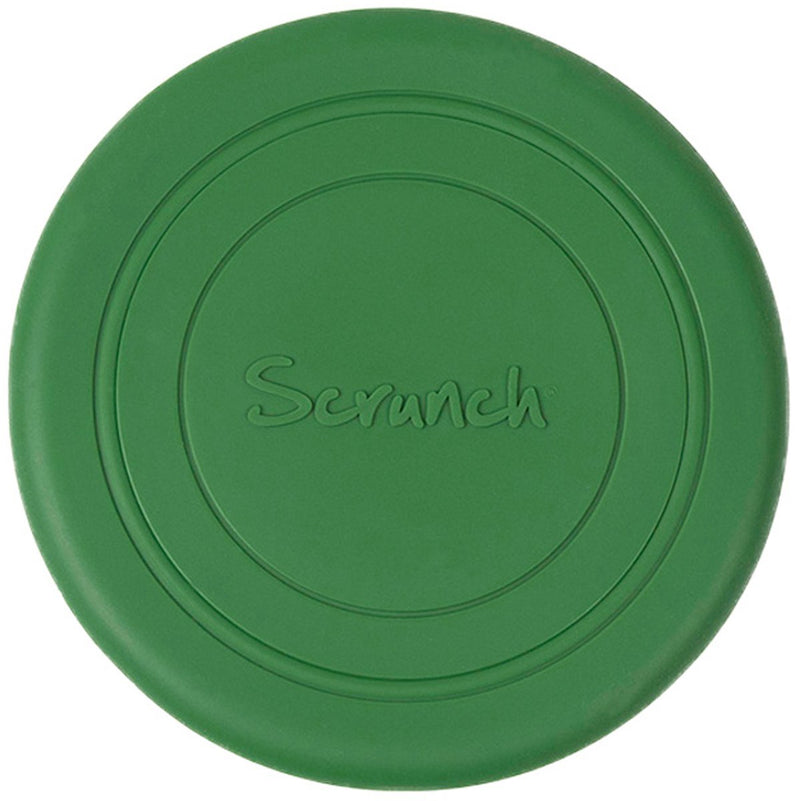 Frisbee Scrunch - verde - pieghevole - riciclabile