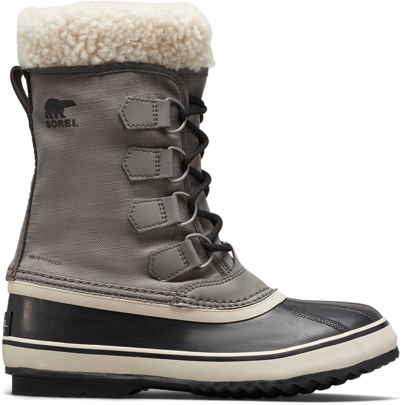 Sorel winter carnival™ boot wp women's snowboots - quarry, black - maat 40