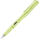 Penna stilografica Lamy Safari verde primavera | impugnatura ergonomica | come plastica | pennino in acciaio f | inclusa cartuccia d'inchiostro blu T 10 – per destrimani