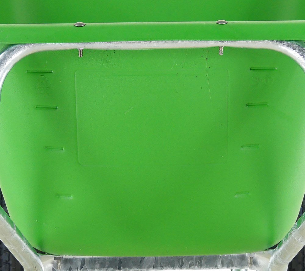 Carriola Fort Products FS 165L contenitore verde HDPE più perdite mai più