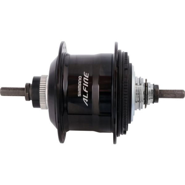 Versnellingsnaaf 11 speed Shimano Alfine SG-S7001 voor schijfrem - 36 gaats - zwart