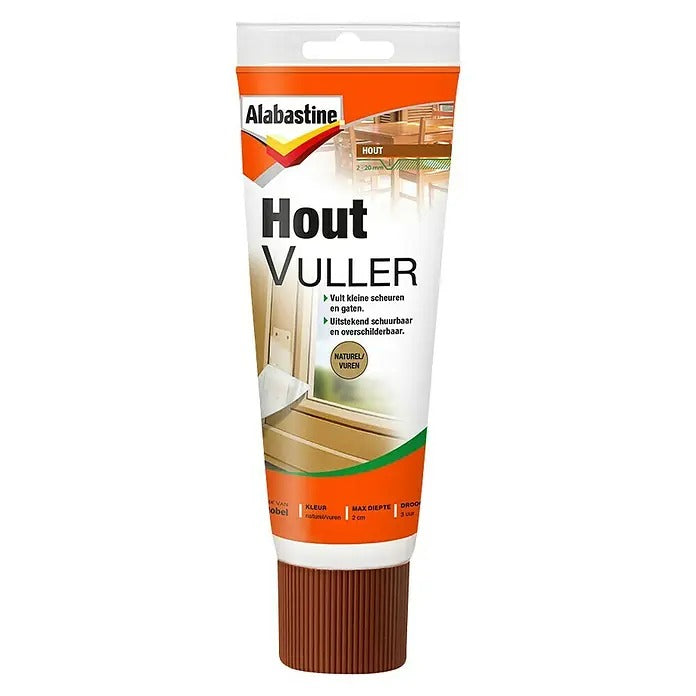 Stucco per legno Alabastine fuoco umido 330gr - 5096028