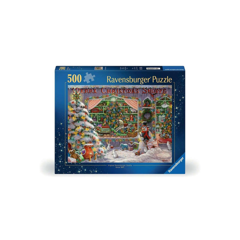 Puzzle Ravensburger il negozio di Natale 500 pezzi