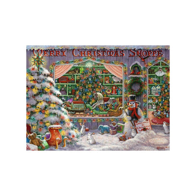 Ravensburger puzzle la tienda navideña 500 piezas