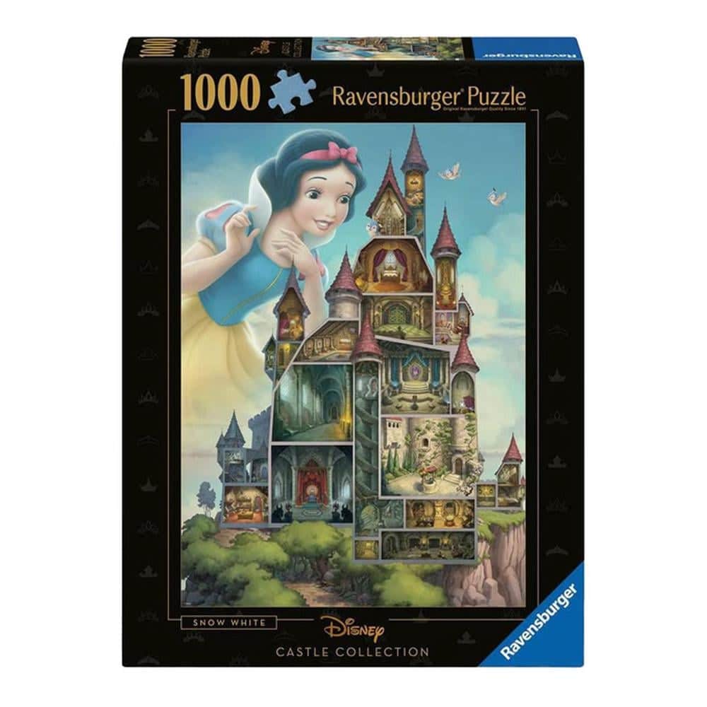 RAVENSBURGER JIGSAW puzzle Caschi Biancaneve, 1000 °.