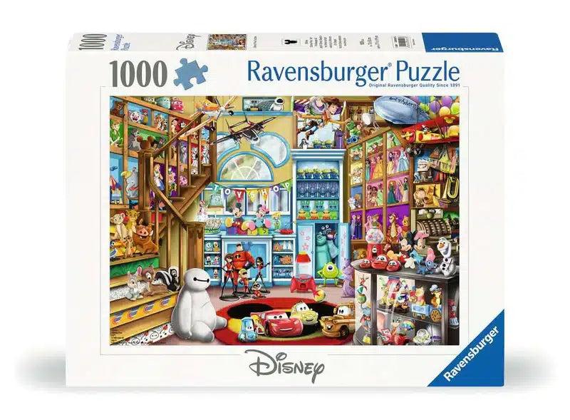 Ravensburger puzzel disney in de speelgoedwinkel 1000 stukjes