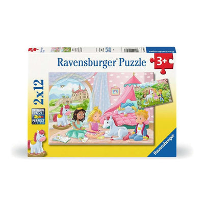 RAVENSBURGER puzzle puzzle Prince Princess, 2x12 st.