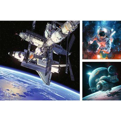 Ravensburger Jigsaw Puzzle Space, 3x49st.