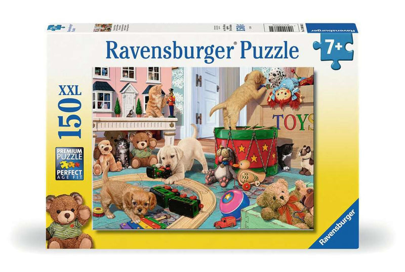 RAVENSBURGER JIGSAW Puzzle XXL cuccioli di gioco, 150 °.