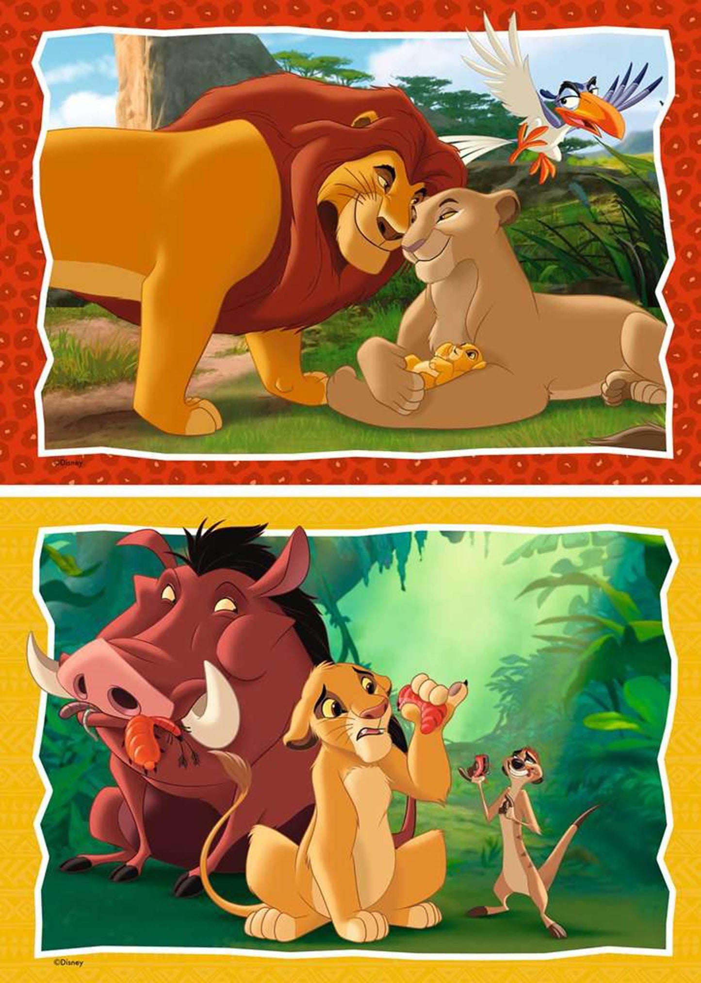 Ravensburger Jigsaw Puzzle Lion King, 2x24st.