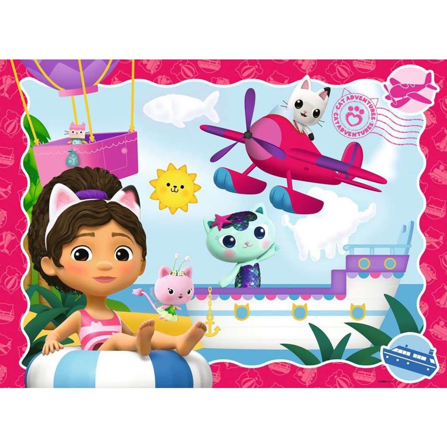 Ravensburger puzzel gabby's dollhouse