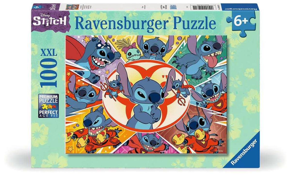 RAVENSBURGER JIGSAW Puzzle XXL Stitch, 100 °.