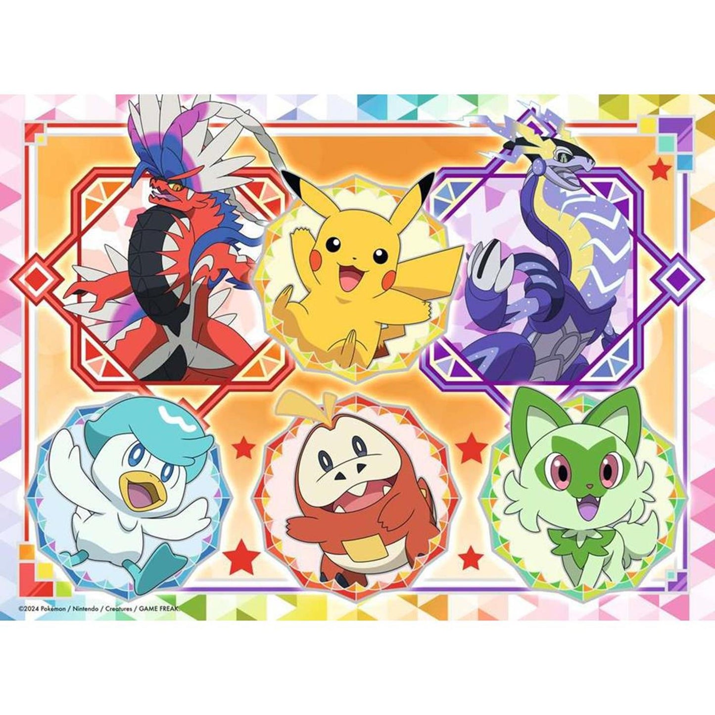 Ravensburger Jigsaw Puzzle XXL Pokémon, 100 °.