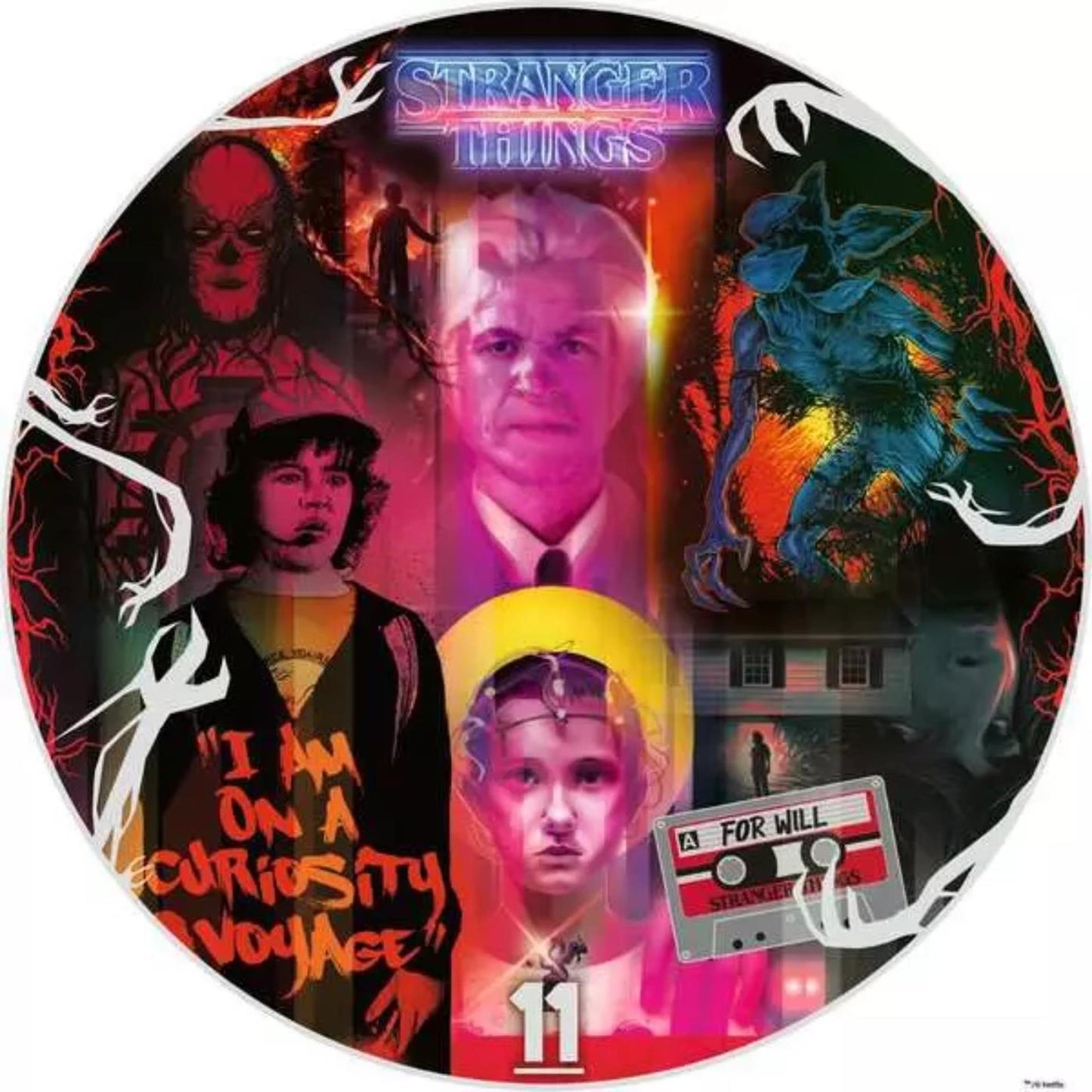 Ravensburger puzzle rotondo Stranger Things 500 pezzi