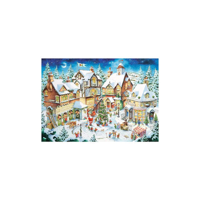 Ravensburger puzzel christmas village 1000 stukjes