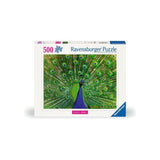 Ravensburger jigsaw puzzle colorful Animals Pauw, 500st. - afbeelding 1