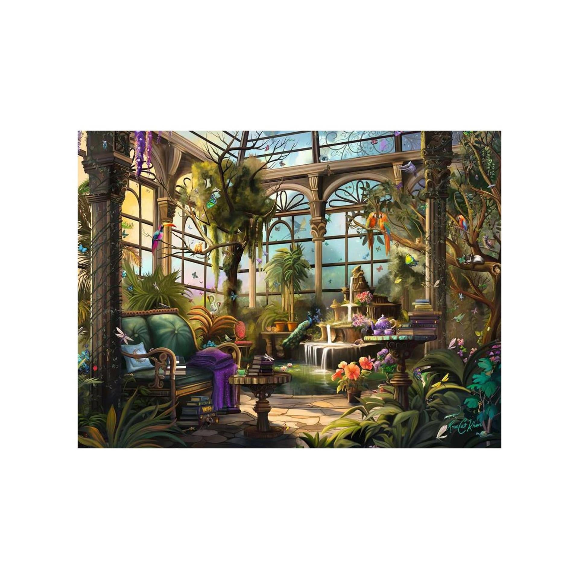 Puzzle Ravensburger la serra - 1500 pezzi.