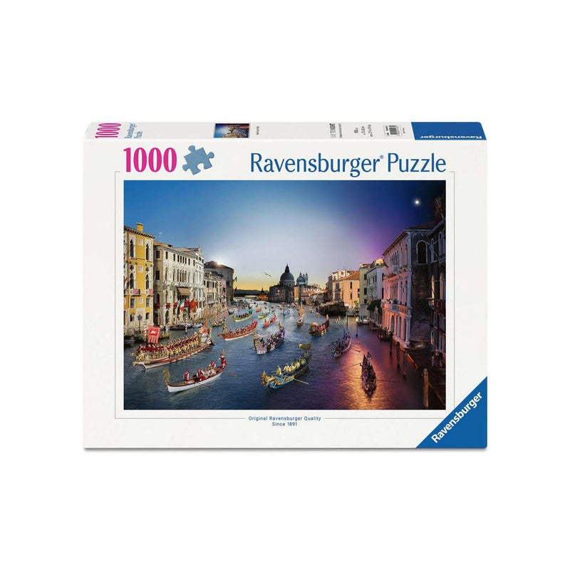 Ravensburger rompecabezas Venecia día a noche 1000 piezas