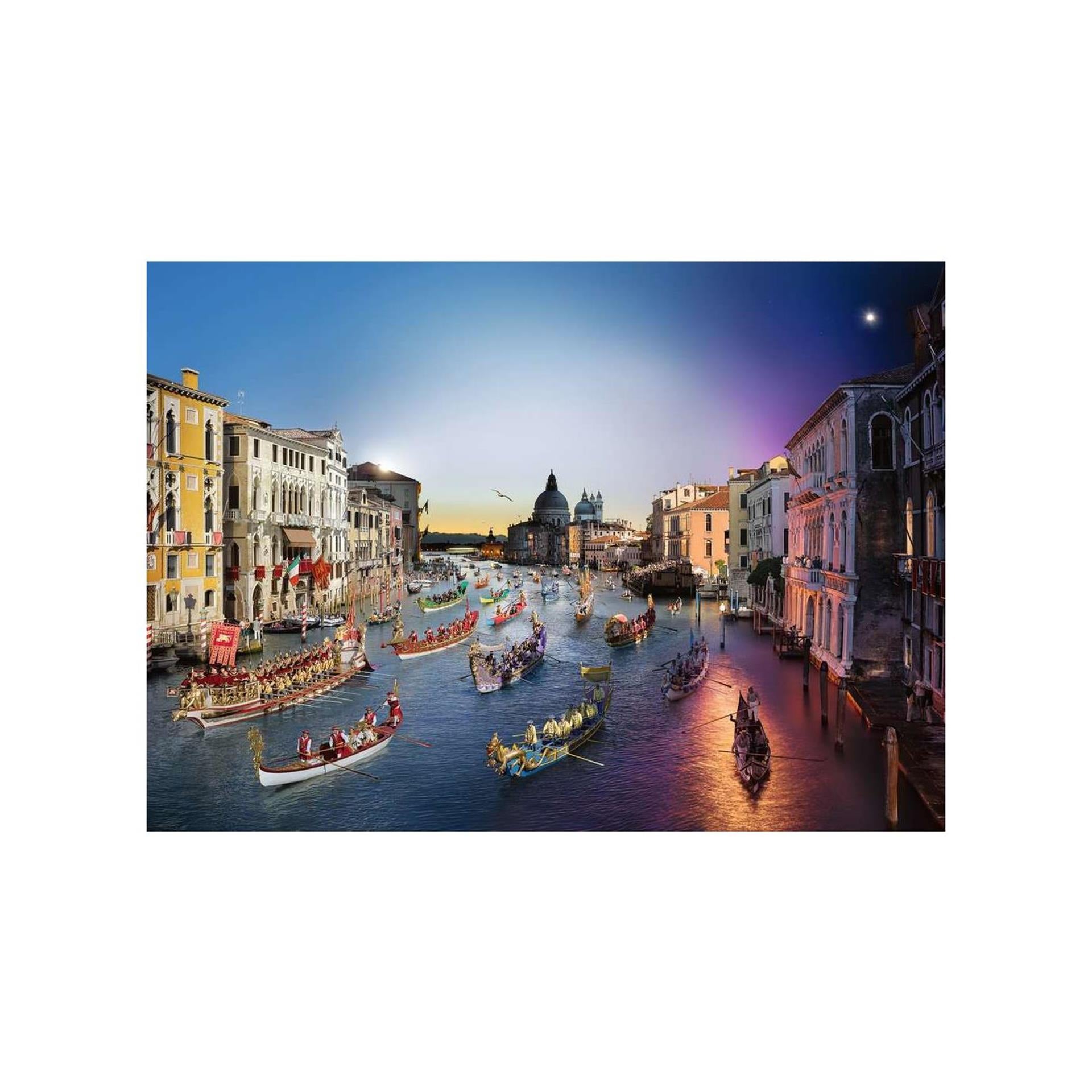Ravensburger rompecabezas Venecia día a noche 1000 piezas