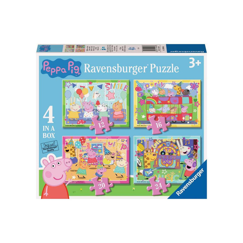 Puzzle Ravensburger Peppa Pig - 4 puzzle