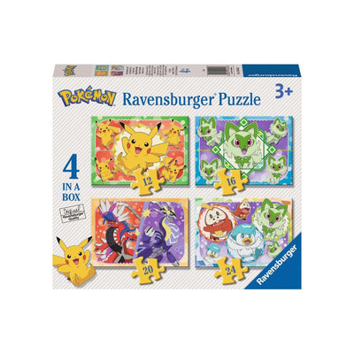 Ravensburger jigsaw puzzle Pokémon - 4 puzzles