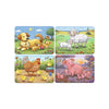 Ravensburger Jigsaw Puzzle Mis primeros rompecabezas 4in1 Familias de animales de granja