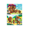 Ravensburger legpuzzel berenfamilie vakantie - 2x24st.