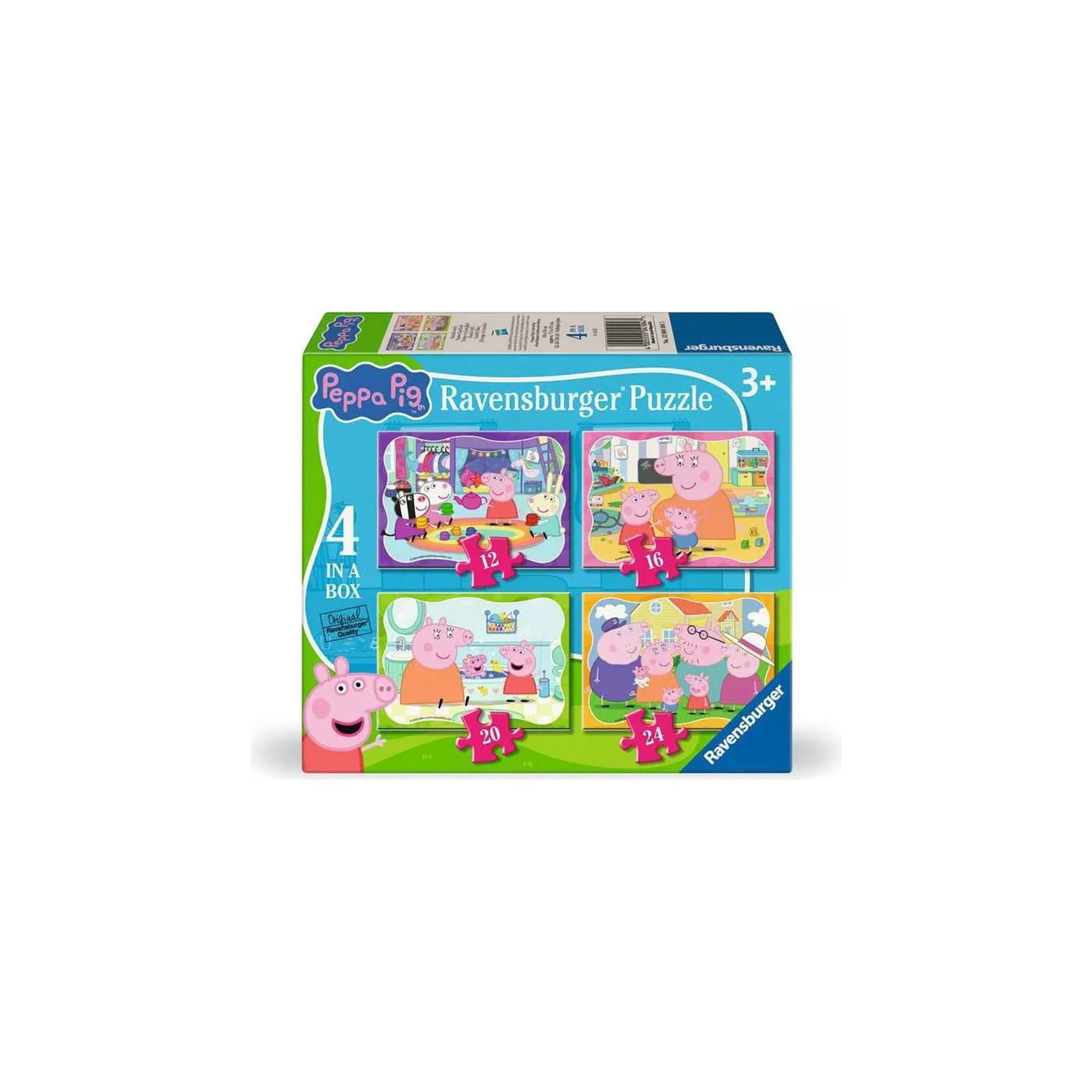 Ravensburger Play puzzle 4in1 Peppa Pig