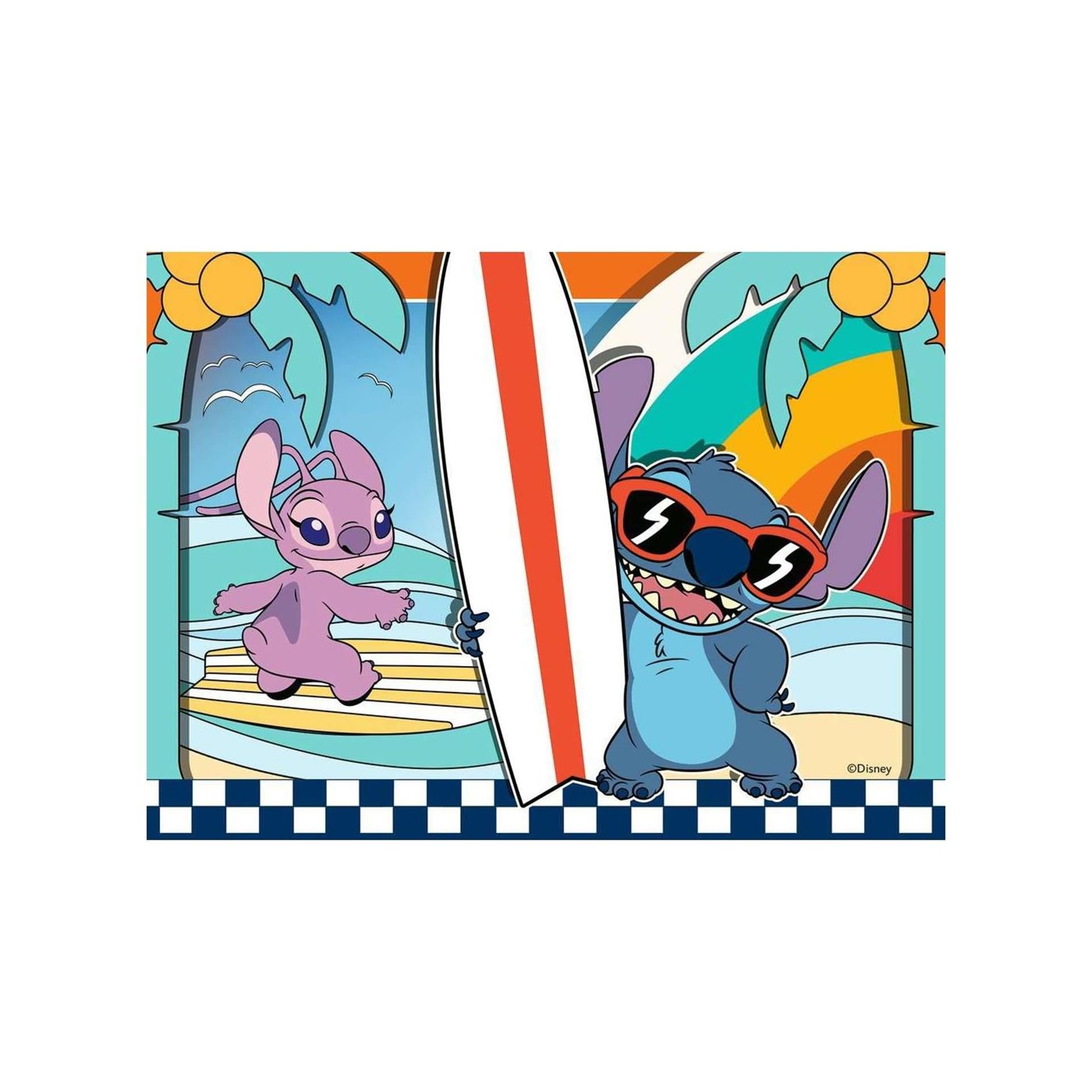 Ravensburger jigsaw puzzle 4in1 stitch