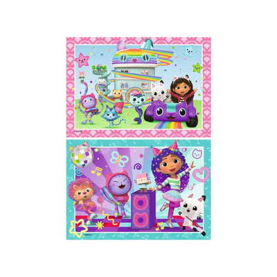 RAVENSBURGER JIGSAW Puzzle Gabby's Doll House, 2x24st.