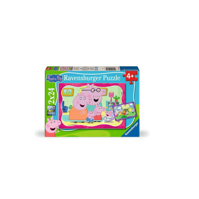 Puzzle Ravensburger Peppa Pig - 2x24 pz.